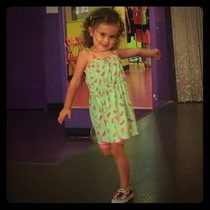 Girls 5T watermelon dress